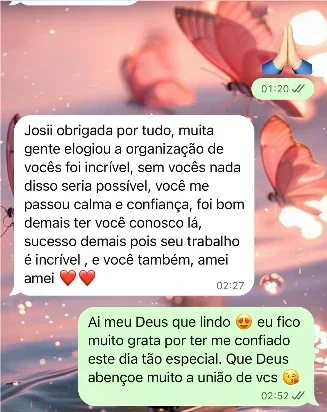 Depoimento real de cliente sobre o trabalho de Joseane