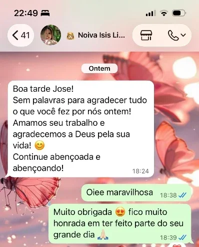 Depoimento real de cliente sobre o trabalho de Joseane — 6