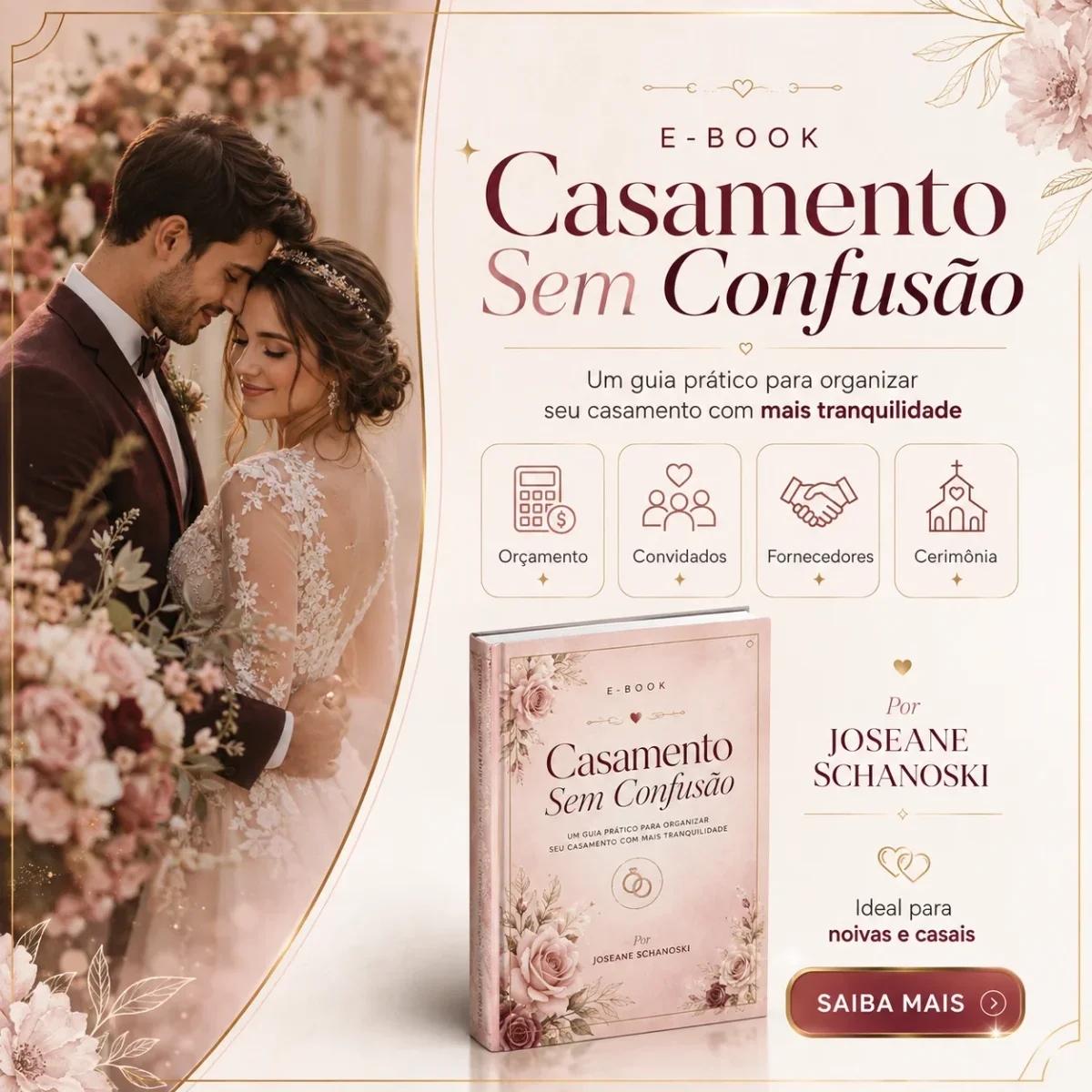 Capa do e-book Casamento sem Confusão